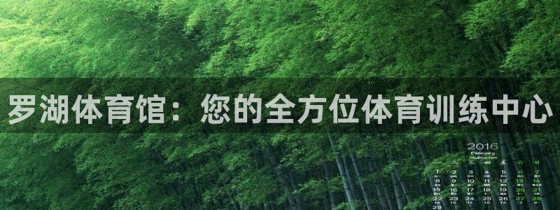 富联平台安装：罗湖体育馆：您的全方位体育训练中心