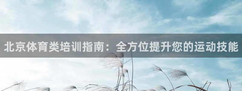 富联平台意 411o31 平台：北京体育类培训指南：