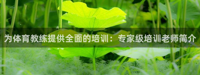 富联平台用户登陆失败：为体育教练提供全面的培训：专家