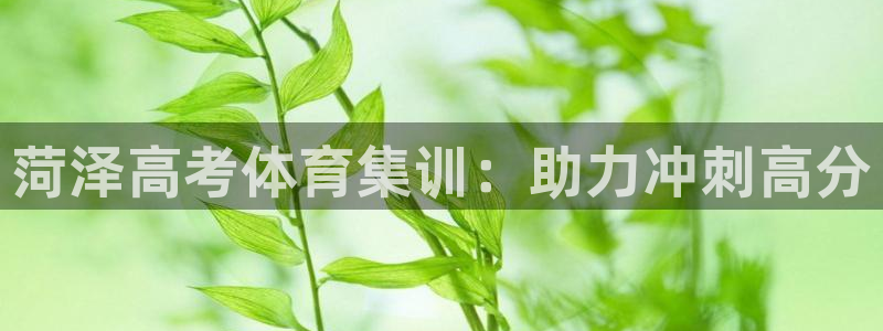 富联平台登录网址是多少：菏泽高考体育集训：助力冲刺高