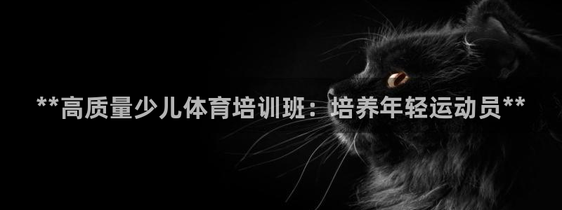 富联平台招商：**高质量少儿体育培训班：培养年轻运动员**